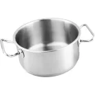 Lábas MagicHome Chloe, edény, 20 cm, 3 liter, üvegfedővel, rozsdamentes acél