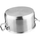 Lábas MagicHome Chloe, edény, 22 cm, 4 liter, üvegfedővel, rozsdamentes acél