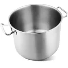 Edény MagicHome Chloe, 24 cm, 8 liter, üvegfedővel, rozsdamentes acél