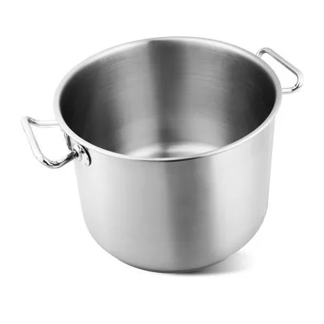 Edény MagicHome Chloe, 24 cm, 8 liter, üvegfedővel, rozsdamentes acél