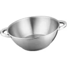 Wok edény MagicHome Chloe, 26 cm, 5 liter, üvegfedővel, rozsdamentes acél