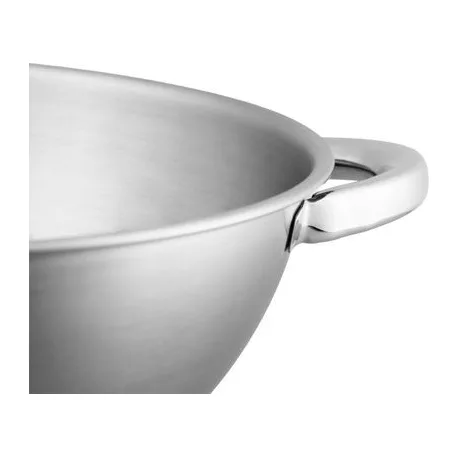 Wok edény MagicHome Chloe, 26 cm, 5 liter, üvegfedővel, rozsdamentes acél