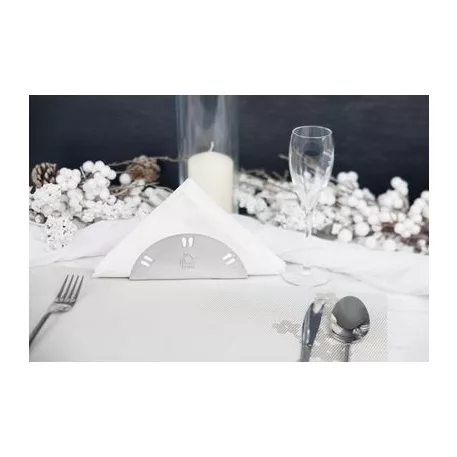 MagicHome szalvétatartó, 15x6 cm, rozsdamentes acél