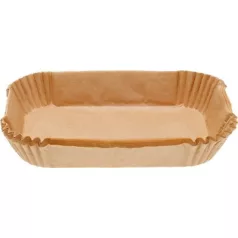   Papír MagicHome, sütéshez, forró levegős fritőzbe, élelmiszeripari papír, 22x14x4,5 cm, 50 db