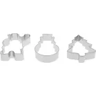 MagicHome karácsonyi süti kiszúró, 3 db