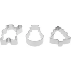 MagicHome karácsonyi süti kiszúró, 3 db