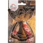 Kiszúró MagicHome Karácsony, sütéshez, angyal, forma, 3 db