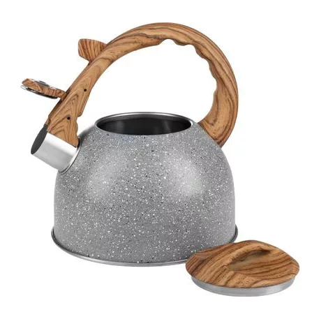 Teáskanna MagicHome, sípoló, szürke, 2500 ml