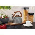 Teáskanna MagicHome, sípoló, szürke, 2500 ml