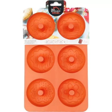 Forma MagicHome, sütéshez, fánkhoz, szilikon, 27x16x3 cm