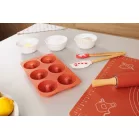 Forma MagicHome, sütéshez, fánkhoz, szilikon, 27x16x3 cm