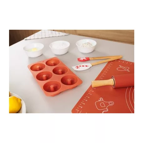 Forma MagicHome, sütéshez, fánkhoz, szilikon, 27x16x3 cm