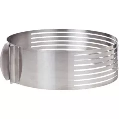   Szeletelő MagicHome, tortához, állítható, rozsdamentes, 24,5-30,5x8 cm