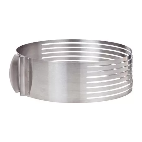 Szeletelő MagicHome, tortához, állítható, rozsdamentes, 24,5-30,5x8 cm