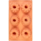 Forma MagicHome, sütéshez, mini kuglófokhoz, szilikon, 29,5x17,5x3,5 cm