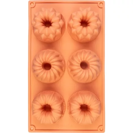 Forma MagicHome, sütéshez, mini kuglófokhoz, szilikon, 29,5x17,5x3,5 cm