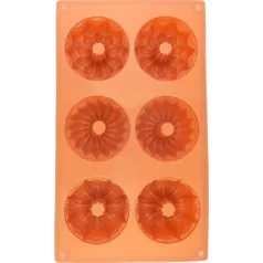   Forma MagicHome, sütéshez, mini kuglófokhoz, szilikon, 29,5x17,5x3,5 cm