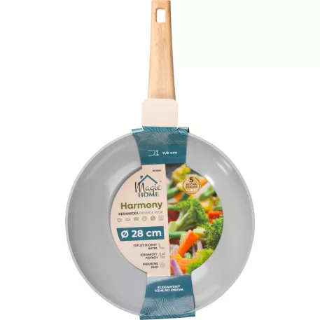 MagicHome Harmony Wok serpenyő, 28 cm