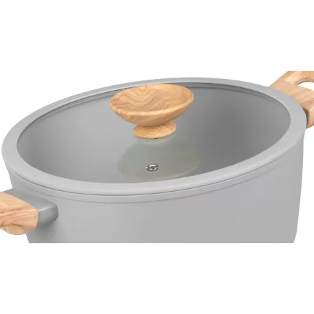 MagicHome Harmony lábas, üvegfedővel, 24 cm