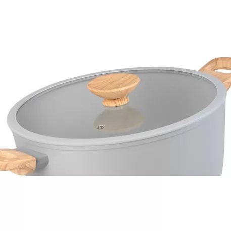 MagicHome Harmony lábas, üvegfedővel, 28 cm