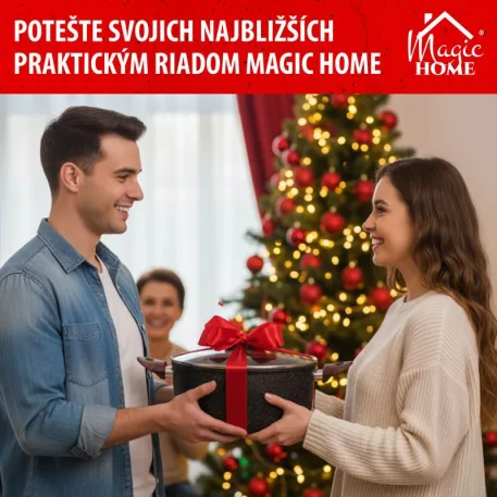 Étkészlet MagicHome Black Marble Line, 13 részes