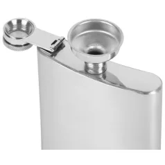   MagicHome Laposüveg szett 2db 30 ml feles pohár, tölcsér, rozsdamentes, ajándekcsomagolás