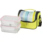 MagicHome téglalap alakú üveg ételhordó, 2 db-os szett, 2 x 900 ml, termotáska