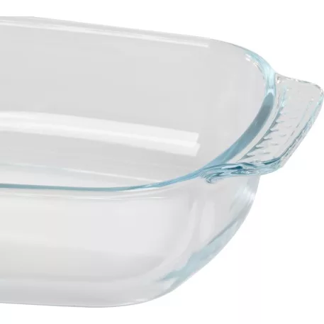 MagicHome üveg sütőtál, téglalap alakú, tepsi, 2000 ml