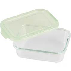   Tároló MagicHome, üveg, téglalap alakú, 1000 ml, fedővel, non-snap