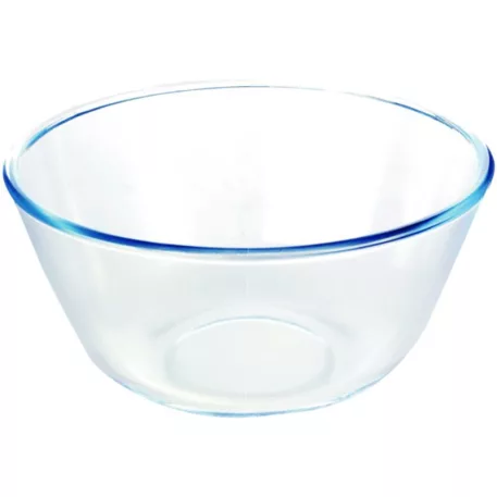 MagicHome üvegtál, kerek, 2,5 l