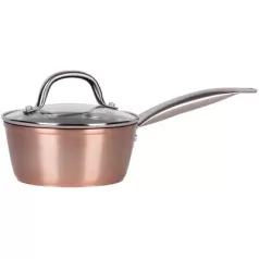 Serpenyő Magichome Copper Line, 16 cm, 1,2 L, Fedővel