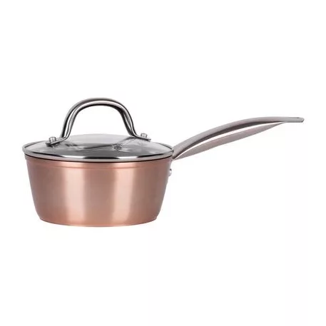 Serpenyő Magichome Copper Line, 16 cm, 1,2 L, Fedővel