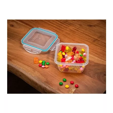 MagicHome 0,4,literes müanyagtároló doboz négyzet, alakú