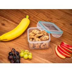 MagicHome 0,7 literes müanyagtároló doboz négyzet, alakú