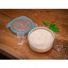 MagicHome 0,8, literes müanyagtároló doboz kerek,