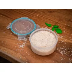 MagicHome 0,8, literes müanyagtároló doboz kerek,