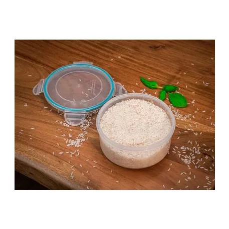 MagicHome 0,8, literes müanyagtároló doboz kerek,