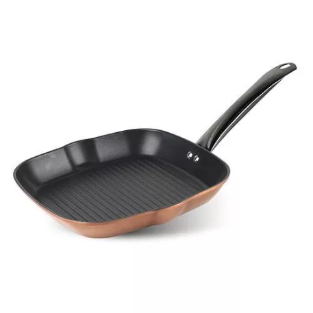 MagicHome , grill serpenyő 28 cm rézbevonattal