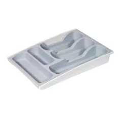   Curver 159605 Evőeszköz Tároló Szürke-Kék, 6.4x30x42 cm