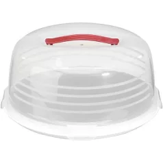 Box Curver 00416-128-00,sütemény,torta tároló, Vintage, 347x347x156 mm