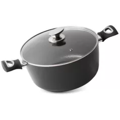 Lábas Magichome Black Line, 28 cm