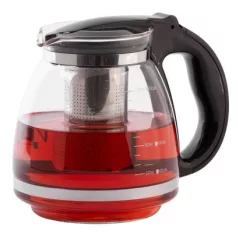 Teáskanna Magichome Tp021, 1.5 L, Üveg/Pp/Acél