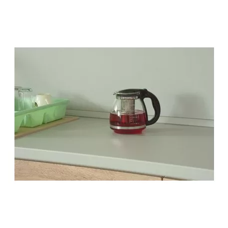 Teáskanna Magichome Tp021, 1.5 L, Üveg/Pp/Acél