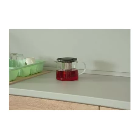 Teáskanna Magichome Tp003, 1.5 L, Üveg/Pp/Acél