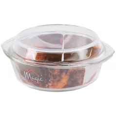 MagicHome , 2,5 l, jénai üveg, kerek