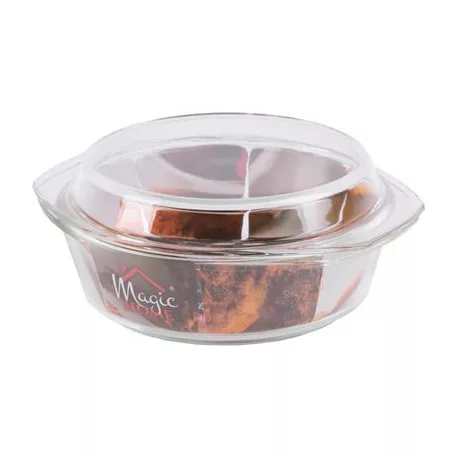 MagicHome , 2,5 l, jénai üveg, kerek