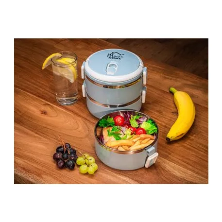 Ételhordó Magichome Lb933, 3 Részes, 1.5 L, Kék
