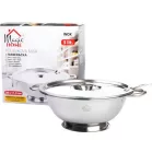 MagicHome levesestál merőkanállal, 3 l, terrine, rozsdamentes acél