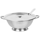 MagicHome levesestál merőkanállal, 3 l, terrine, rozsdamentes acél