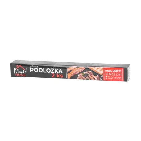 MagicHome grill alátét, teflon, 400 x 330 x 0,2 mm, 2 db